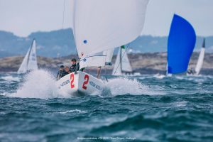 Krevende forhold under NM J70 i Arendal