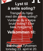 Lyst til å seile soling?