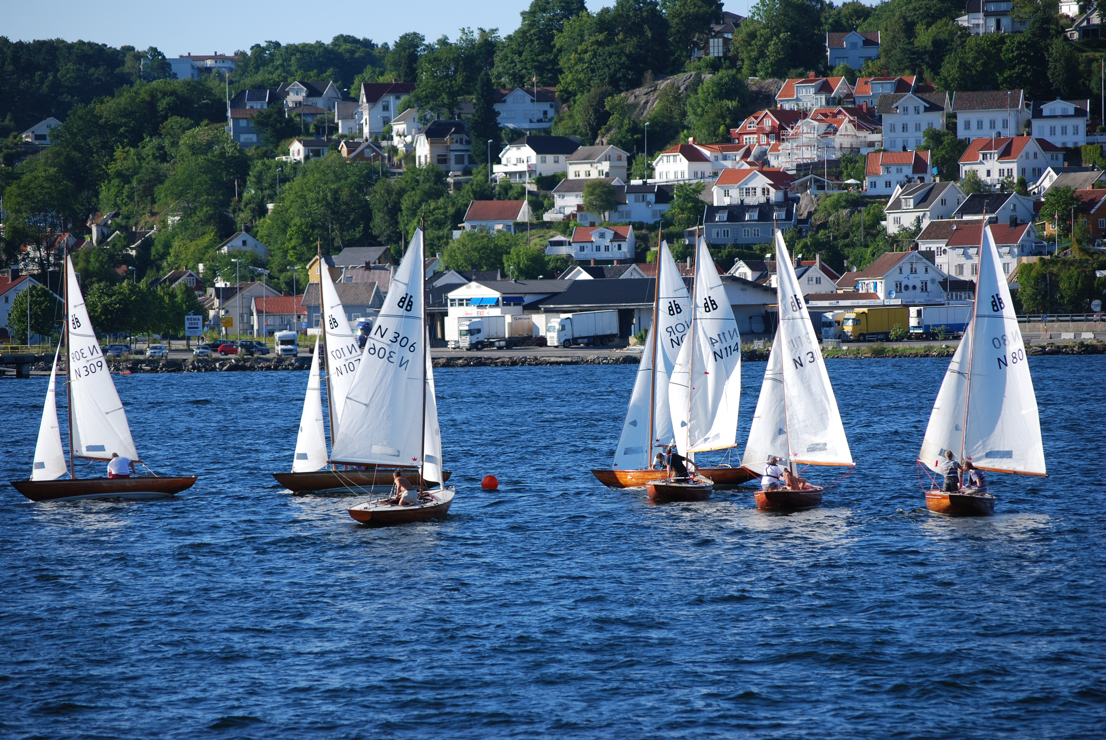 Torsdags regatta 31.07.2008 045