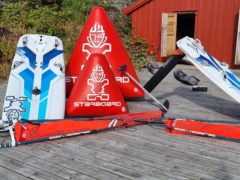 Nye rundings bøyer og 2 junior foil brett til Arendals Seilforening